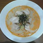 ラーメン123 - 【夜：限定麺】白湯ラーメン：８００円（税込）【２０１７年８月撮影】