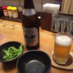 うどん和助 - ビールでお疲れ様～