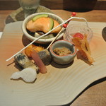 日本料理 潤花 - 焼き物八寸２