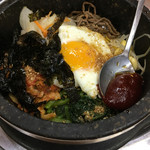 玉一 - 石焼ビビンパ900円