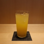 こころや - 鶴梅 夏みかん ソーダ割り