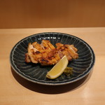 こころや - 国産鶏のもも塩焼き～柚子胡椒で～