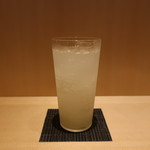 こころや - 鶴梅 レモン ソーダ割り