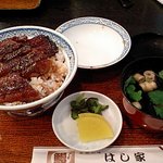 中うなぎ丼1155円