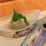 さい賀 - ヒラメのお造り