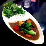 Brasserie LeMAN - (ﾗﾝﾁ)日替りランチ野菜たっぷりチキンカレー￥1,000　2017.6.30