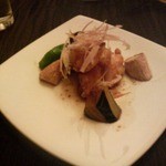 ル・シノワ かわで - コース（夜）③揚げ物（北京ダック）