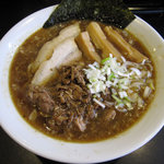 音麺酒家 楽々 - 肉煮干らーめん