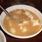 中華家庭料理 雲海 - 【裏メニュー】キムチ豆腐