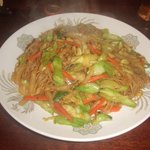 中華家庭料理 雲海 - カレービーフン（683円）2011年3月26日（土）