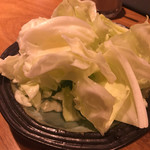 やさい串巻き なるとや - キャベツは、良い口休めになりますね〜