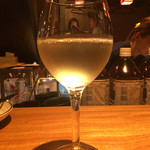 やさい串巻き なるとや - グラスワインは¥500、希望を言えば¥380かな〜(*^^*)