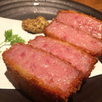 やさい串巻き なるとや - 雲仙ハムカツ、サクサクの衣と旨味濃縮のハムが秀逸(о´∀`о)