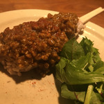 やさい串巻き なるとや - キーマカレー❣️なんという変化球(*^_^*)