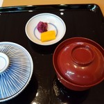 日本料理 水簾 - ごはん・味噌汁・香の物