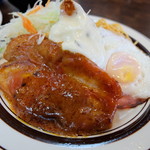 Tonkatsu Yashi - ポークケチャップ＆海老フライ 2017年9月