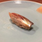 うを徳 - 大阪湾 鰯（握り）