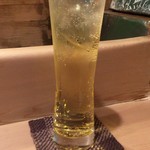 うを徳 - 梅酒炭酸割