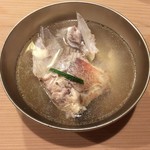 うを徳 - 明石 鯛 潮汁
