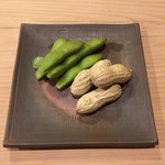うを徳 - 群馬 枝豆 + 生落花生
