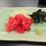 福井食堂 - マグロのブツ切り