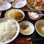 西華苑 - 八宝菜 定食