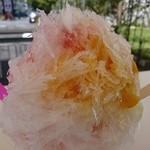 氷がふわっとやわらかい