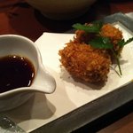 炭火YAKITORI DININGばーど - ばーどメンチ