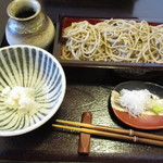 蕎茶亭まるやま - 辛味大根追加のせいろ