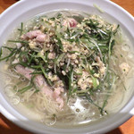 ラーメン 坊也哲 - 冷やし鶏そばセット