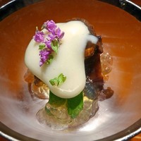 紀風 - タコのやわらか煮，南瓜の浅漬け，里芋のすり流し