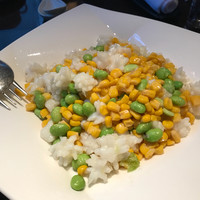 中国料理 四川 - アオリイカとスイートコーン、枝豆の塩味炒め