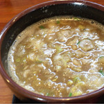 煮干し中華そば・つけ麺 海猫 - あっさりのつけ汁