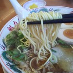 ラーメン魁力屋 - 麺は固ゆで