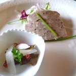 黒壁ランチ2200円　前菜