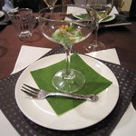 バカリ ダ ポルタ ポルテーゼ - モンゴウイカとホウレンソウのインサラータ