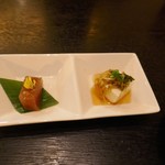 焼鳥居酒屋 島鳥 - 料理写真:お通し