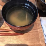 ごはん家 cafe みやび - わかめのお味噌汁