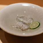 鮨 さいとう - アワビの水貝