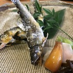 栄茶屋 - 鮎塩焼き
