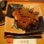 なら屋 - おでん盛り（玉子、大根、チシマザサ、ツブ、竹輪、こんにゃく）