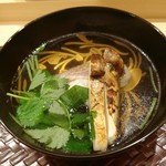 鮨 鈴木 - 松茸とノドグロのお椀