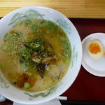 元祖タマユラーメン - タマユラーメン（煮玉子トッピング）