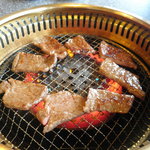 焼き方スタート