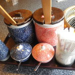 焼肉館勝 - タレと薬味