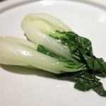 茶禅華 - 千葉中台菜園　広東白菜の腐乳炒め