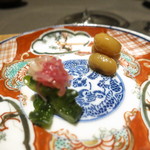 茶禅華 - チャーシューの付け合せ