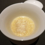 茶禅華 - 毛蟹を衣笠茸に詰めて