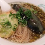 麺屋 六感堂 - 淡麗枝豆蕎麦 ”冷製”（2017年9月某日限定）