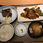 Yayoi Ken - 茄子味噌と焼き魚の定食
